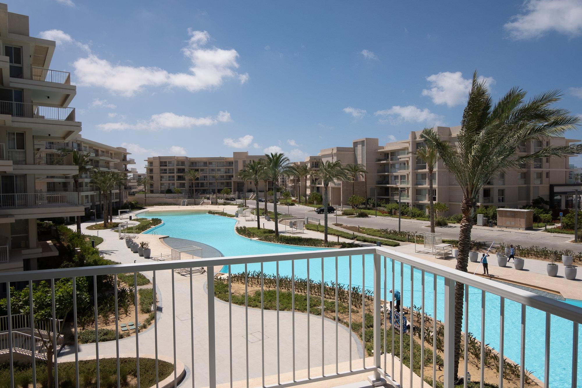 Stylish 3BR Chalet – Lagoon View – Marassi