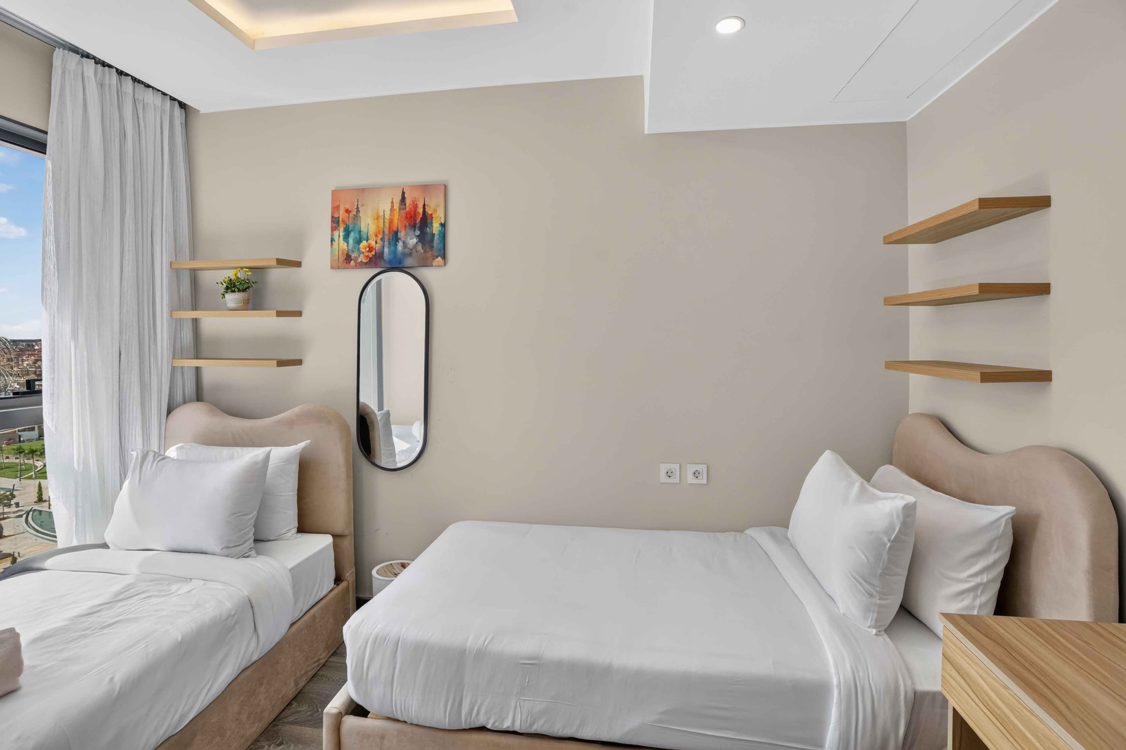 Chic 2BR Apartment - Sheikh Zayed - ZED Towers photo 14