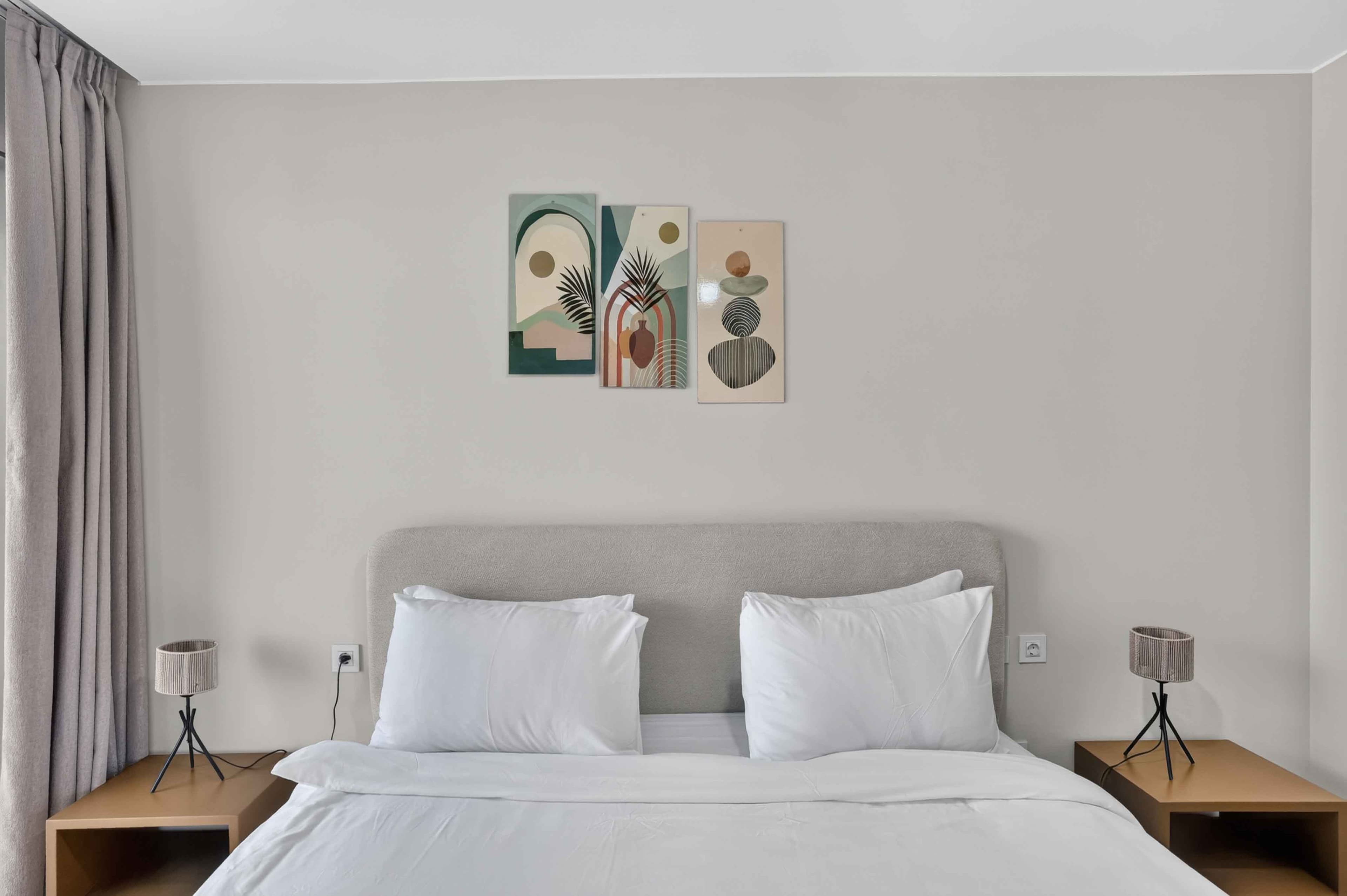 صورة Peaceful 2BR Apartment - Sheikh Zayed - ZED Towers  8