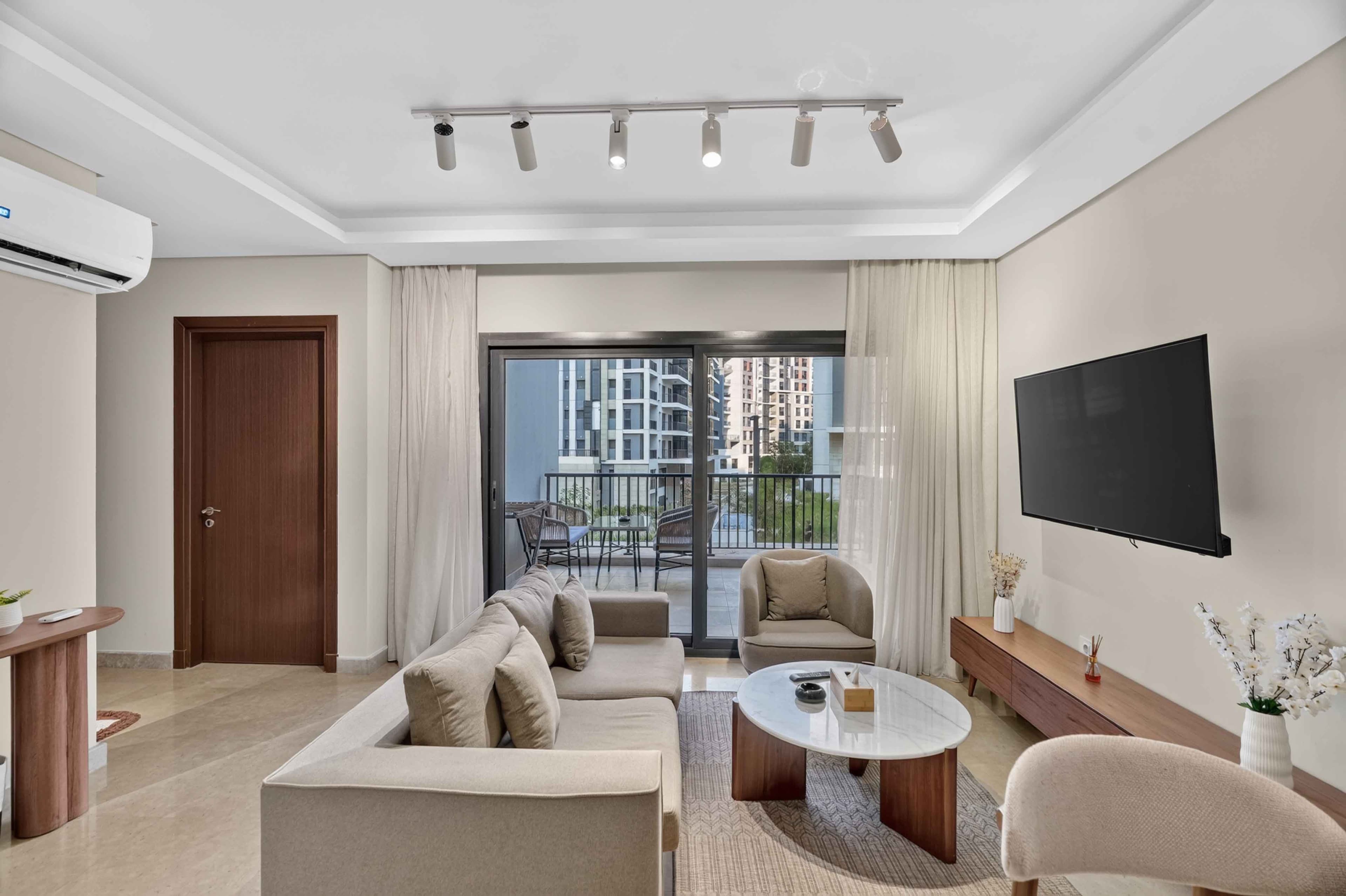 Modern 2BR Apartment - Park View - ZED Towers